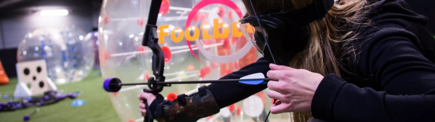 Hamborg Bubble Football + Arrow Tag image 1