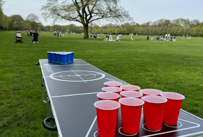 Hamborg Hamborg Olympiske Lege til Polterabend - Udendørs inkl. beerpong, fodboldtennis og mindre spil image 2