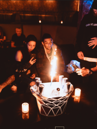 Prag RnB-klubaften - Radost FX - flaskeservice Prag