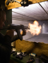 AK47 Skydning Budapest
