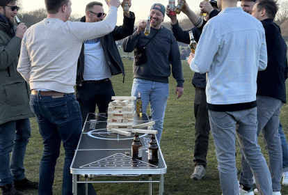 Hamborg Hamborg Olympiske Lege til Polterabend - Udendørs inkl. beerpong, fodboldtennis og mindre spil image 13