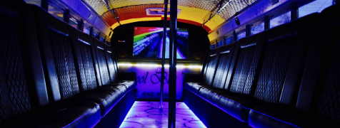 Warszawa Party på Amerikansk Skolebus image 2