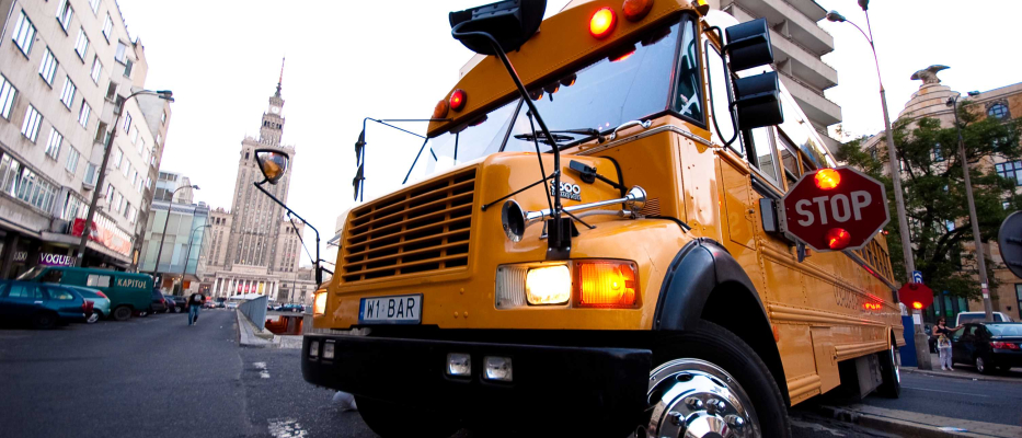 Warszawa Party på Amerikansk Skolebus image 1