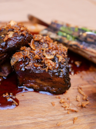 Saftige BBQ-spareribs Prag