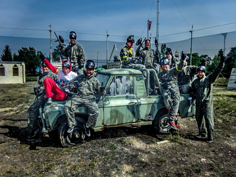Indoor Paintball 200 bullets (9-11pax)