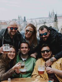 Sightseeing med Øl Prag