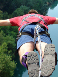 Fake Bungee Jump Prag